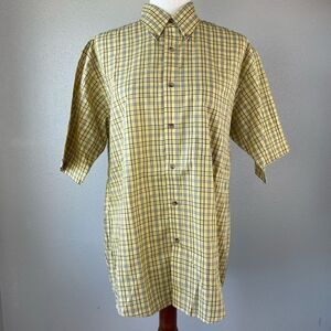 NWT Puritan Short Sleeve Button Down Dress Shirt Size S